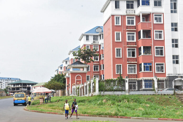 A view of social housing in Malabo, Equatorial Guinea on Nov. 16, 2022. ExxonMobil distributed $189.2 million last year to the Equatorial Guinea government. Credit: Samuel Obiang/AFP via Getty Images