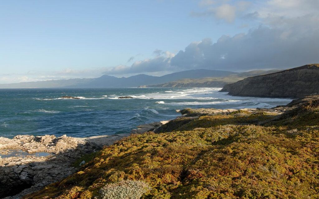 Northward View from Point Conception Lighthouse in the new Chumash Marine Sanctuary