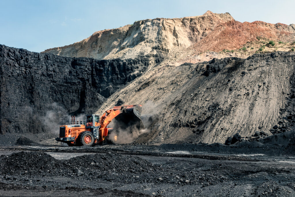 A view of an open-pit coal mine in the Powder River Basin outside of Gillette, Wyo. Credit: Carol M. Highsmith/Library of Congress