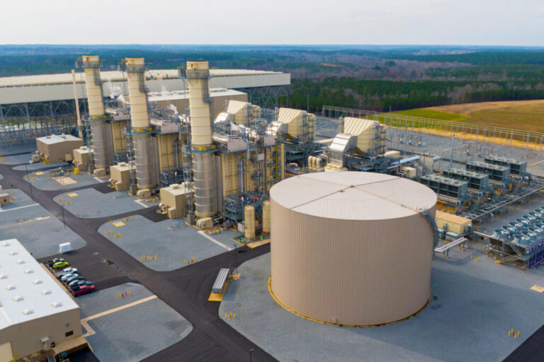 A view of Dominion Energy’s Greensville Power Station in Greensville County, Va. Credit: Courtesy of Dominion Energy