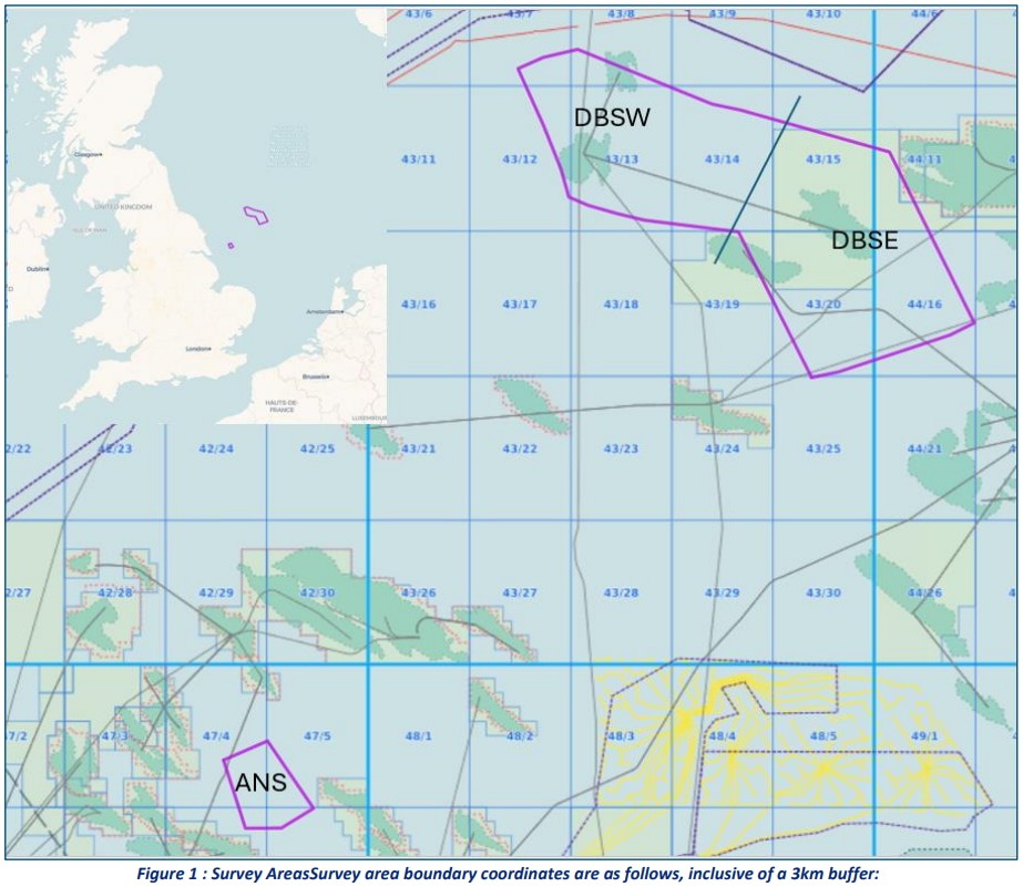 TGS, Fugro Sign Survey Deals with RWE, Masdar for Dogger Bank South East Site