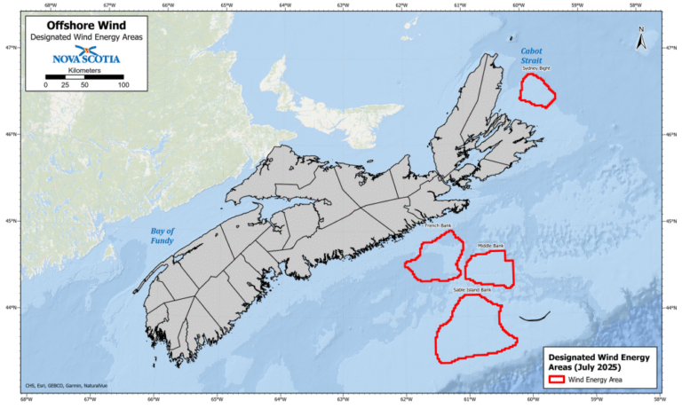 Canada, Nova Scotia Press Ahead in Developing First Offshore Wind Project