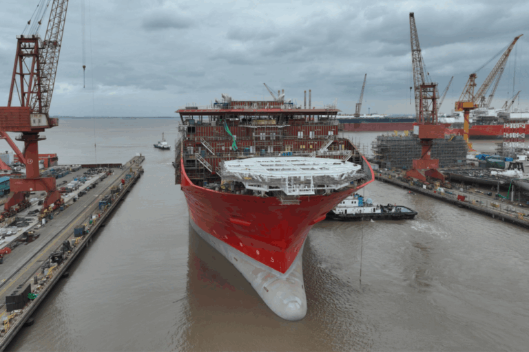 'World's Largest' Cable Laying Vessel Launches, Sea Trials on Schedule