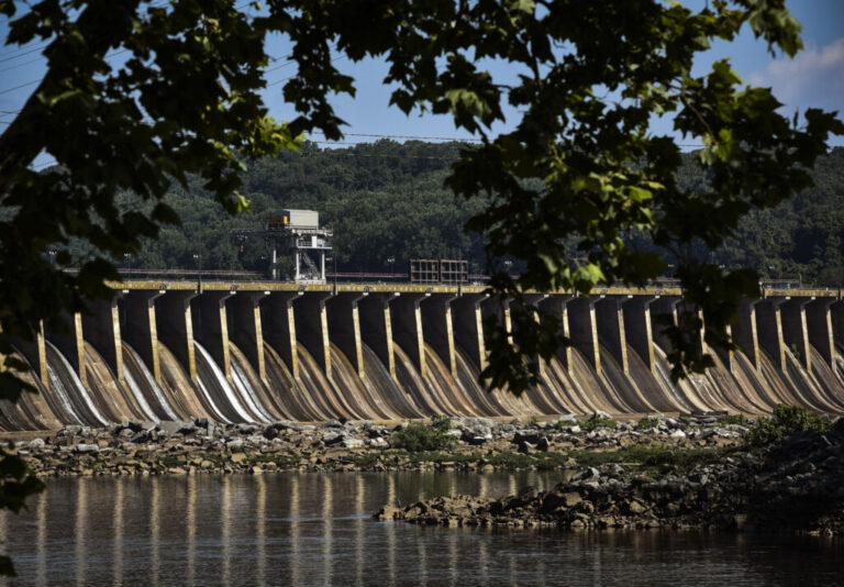 The Conowingo Dam, on the Susquehanna River in Darlington, Maryland, on July 2, 2017. Credit: Bill O