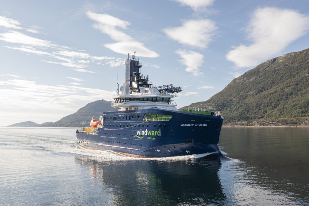 Windward Offshore Takes Delivery of Its First Commissioning Service Operation Vessel