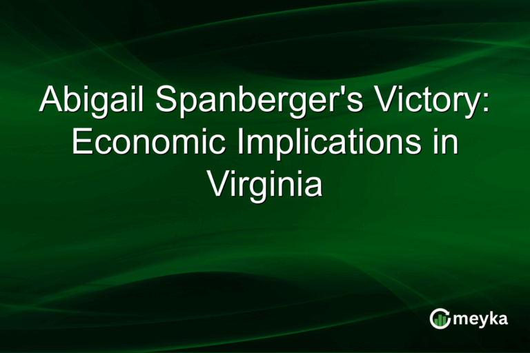 Abigail Spanberger's Victory: Economic Implications in Virginia