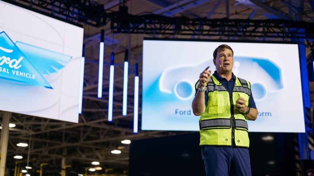 Ford outlines innovations it says will make people want to buy its EVs