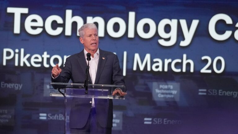 AEP, SoftBank and Commerce, Energy announce Ohio data center energy plan
