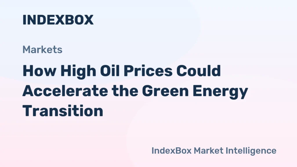 How High Oil Prices Could Accelerate the Green Energy Transition