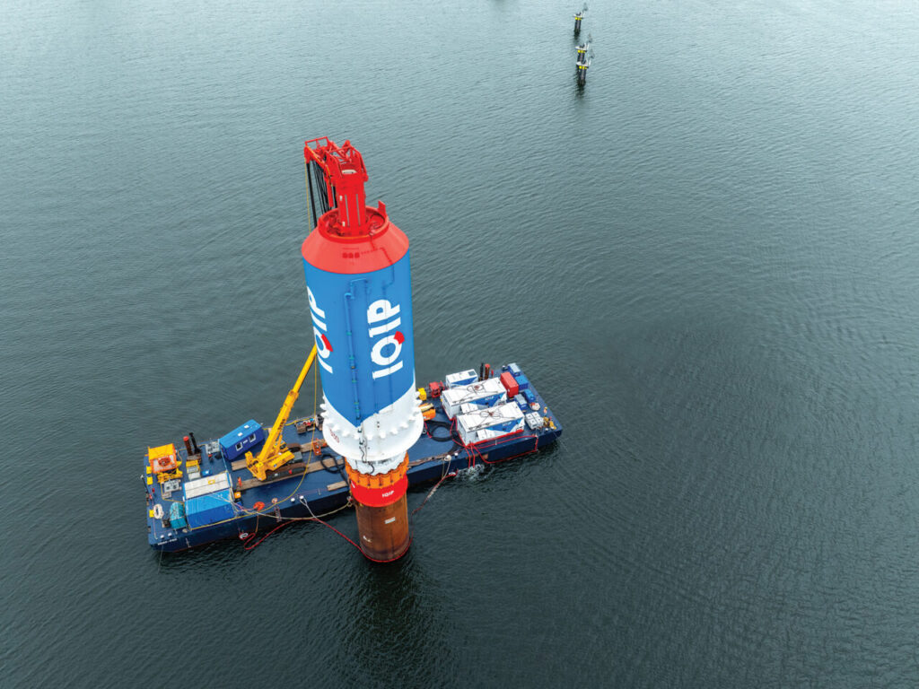 IQIP’s EQ-Piling Set for First Offshore Monopile Installation at EnBW’s Dreekant