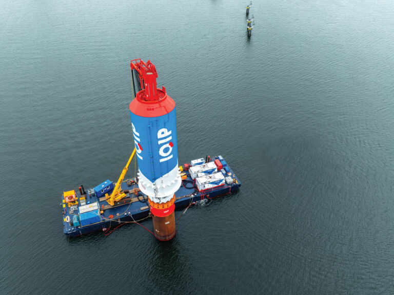 IQIP’s EQ-Piling Set for First Offshore Monopile Installation at EnBW’s Dreekant
