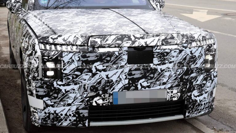 New Rolls Royce SUV Spied With Its Center-Hinge Hood Clearly Visible