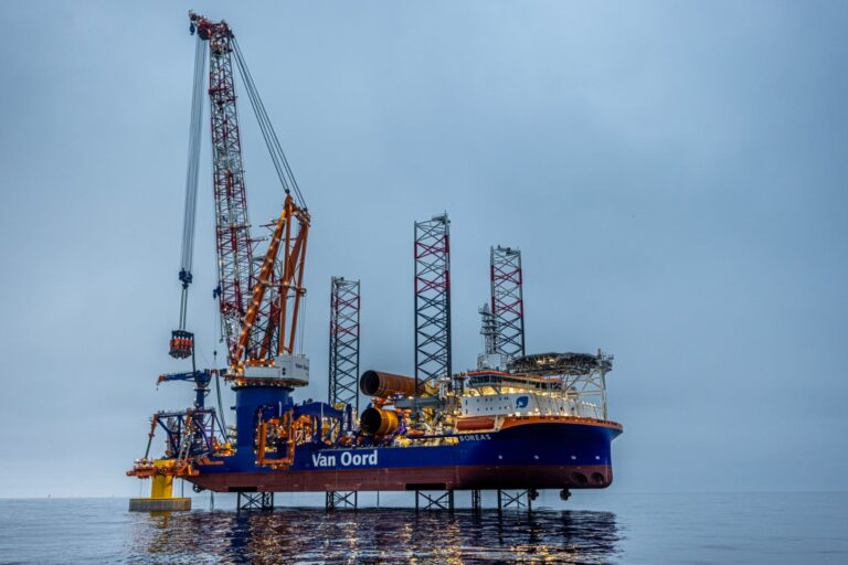 Van Oord Installs All Monopiles at Hollandse Kust West VI, Completes 'Industry's First' Silent Installation