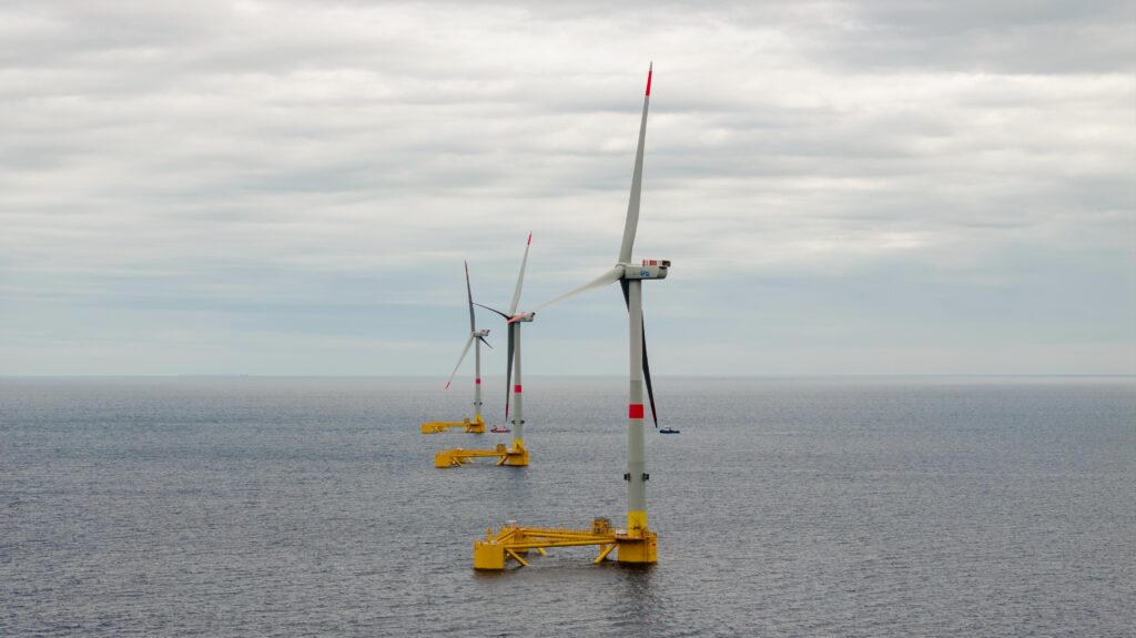 French Floating Offshore Wind Farm Starts Delivering Electricity