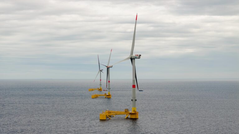 French Floating Offshore Wind Farm Starts Delivering Electricity