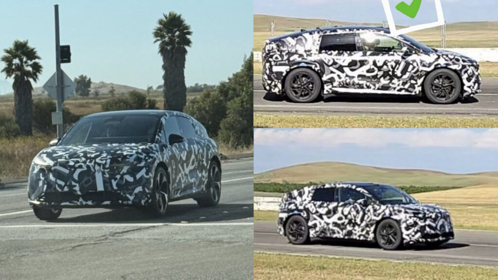 Lucid Cosmos Appears in Two Spy Shots as Exec Signals Authenticity