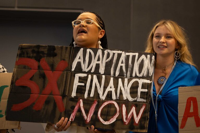 Finance row threatens to scupper work on adaptation goal