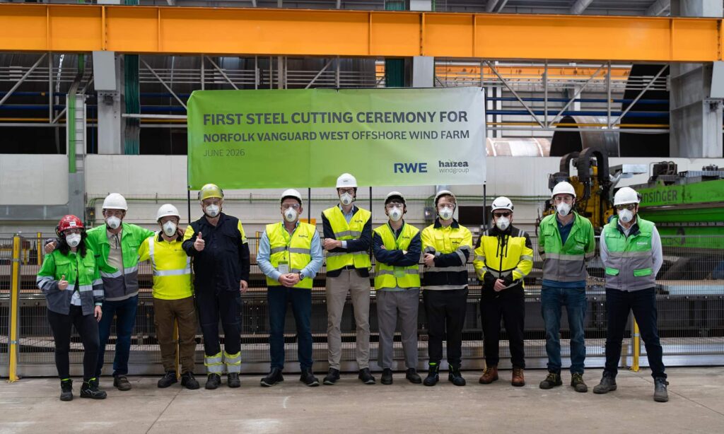 Haizea Starts Manufacturing Norfolk Vanguard West Monopiles