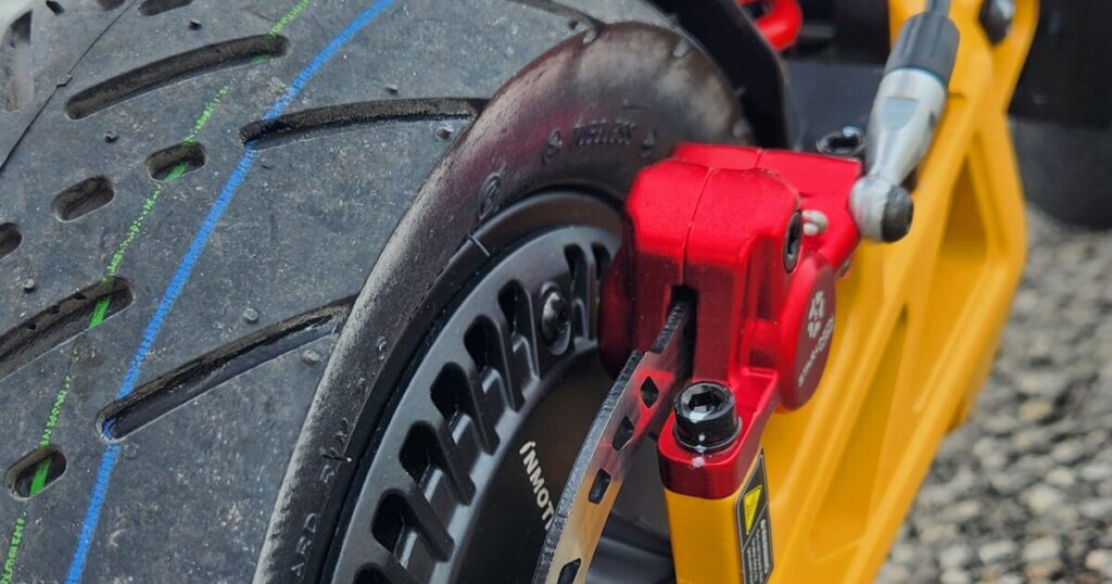 A powerful, high-performance electric scooter