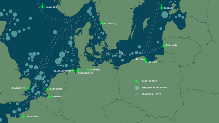 Offshore Wind Could Help Create 'Electric Shipping Highway' Across Europe, Study Says