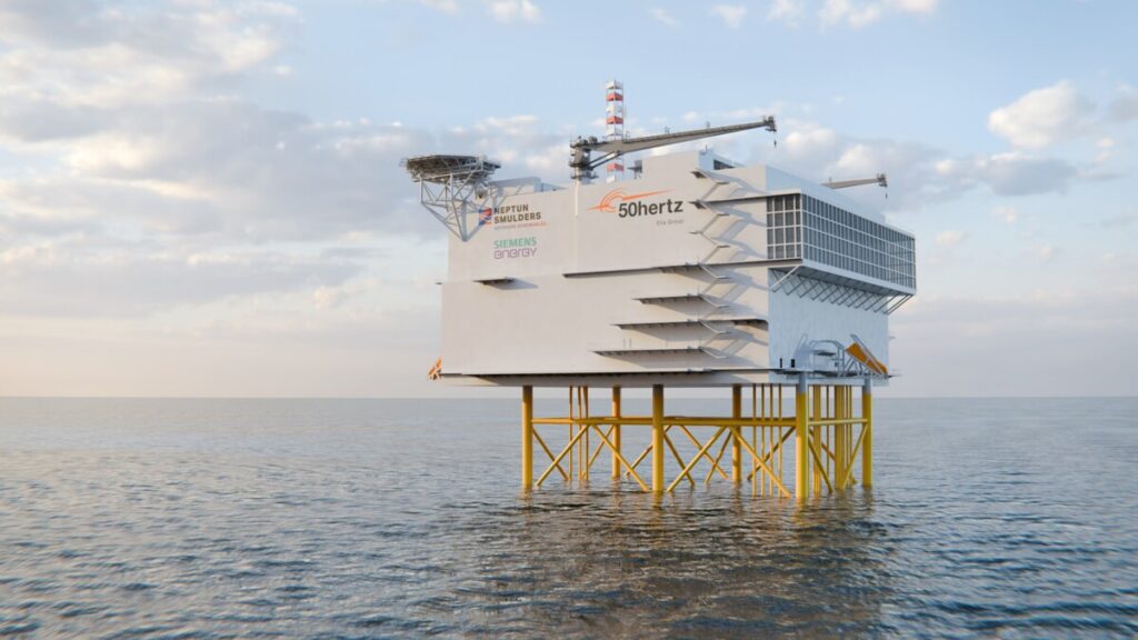 Siemens Energy, Neptun Werft and Smulders to Build 50Hertz’s 2 GW North Sea Connector 2 Platform