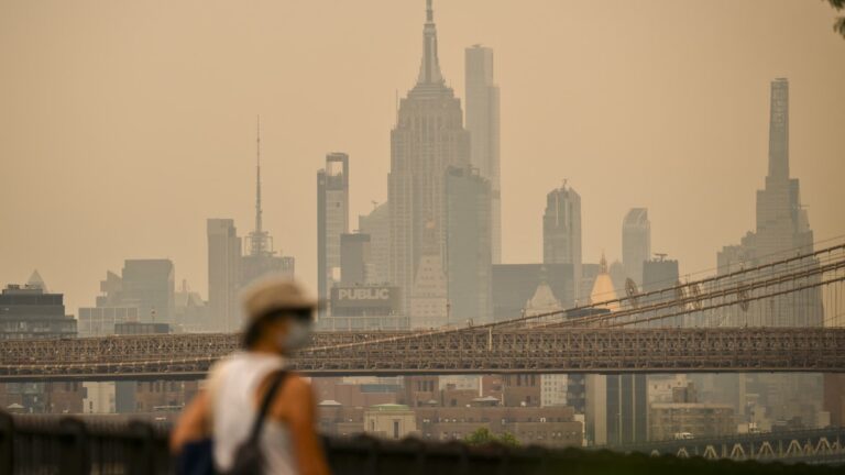 Storms will clear wildfire smoke from Northeast ahead of World Cup final