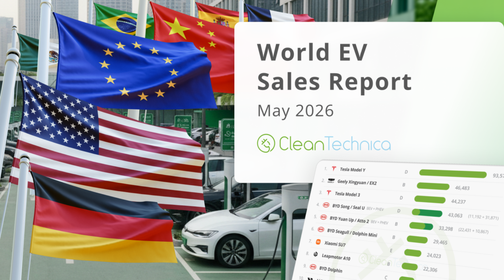Top Selling Electric Vehicles in the World — May 2026
