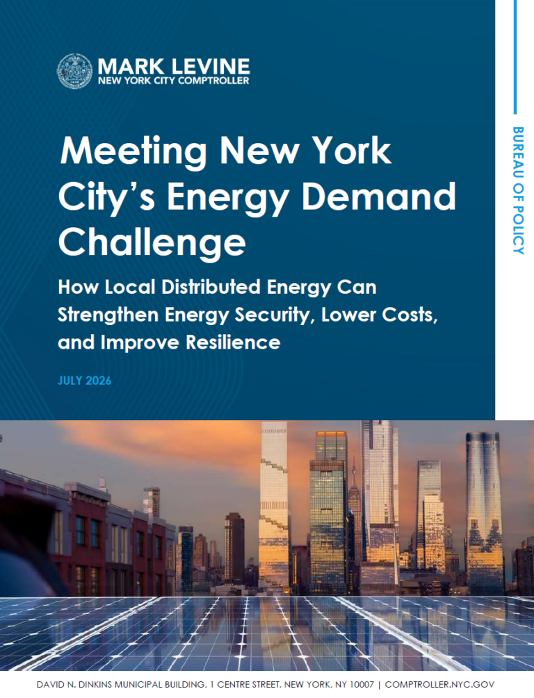 Meeting New York City’s Energy Demand Challenge