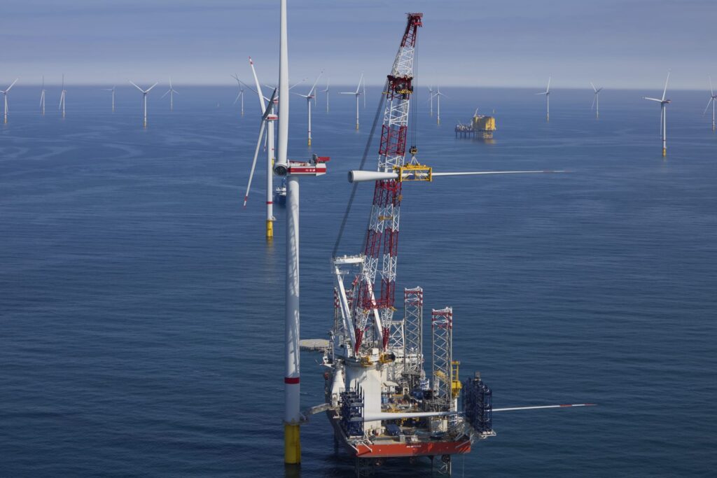 All Turbines Installed at He Dreiht Offshore Wind Farm