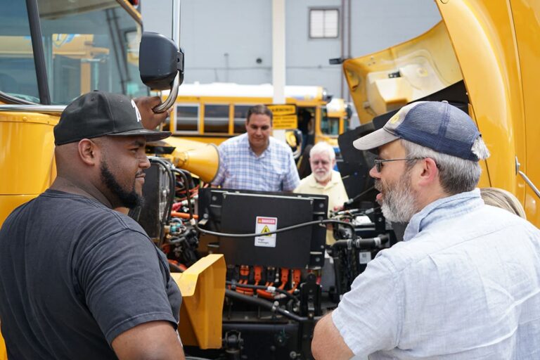 Electric School Buses Can Add Green Jobs in Communities Across the U.S.
