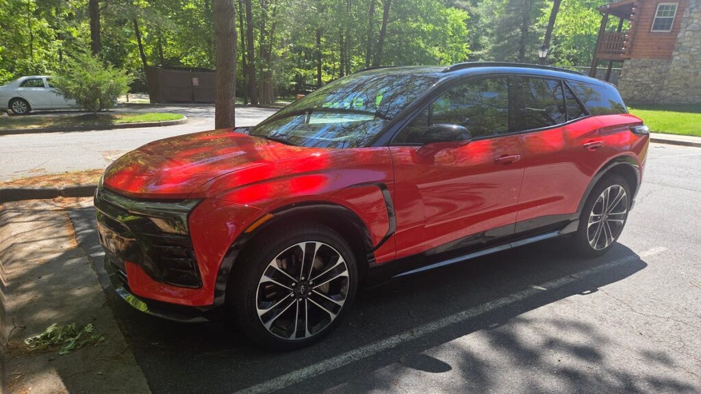 Electric SUV is stylish and powerful