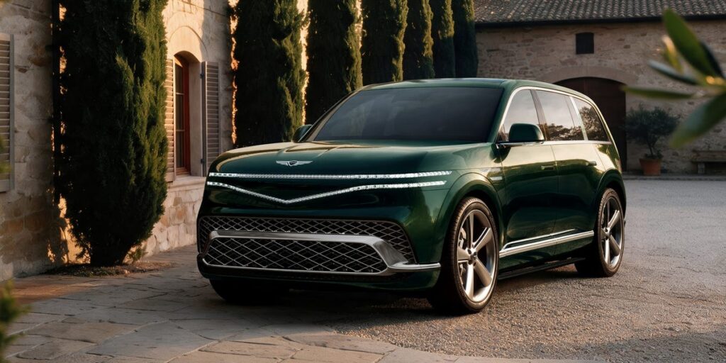 2028 Genesis GV90 Packs 657 HP, 316-Mile Range, and Coach Doors