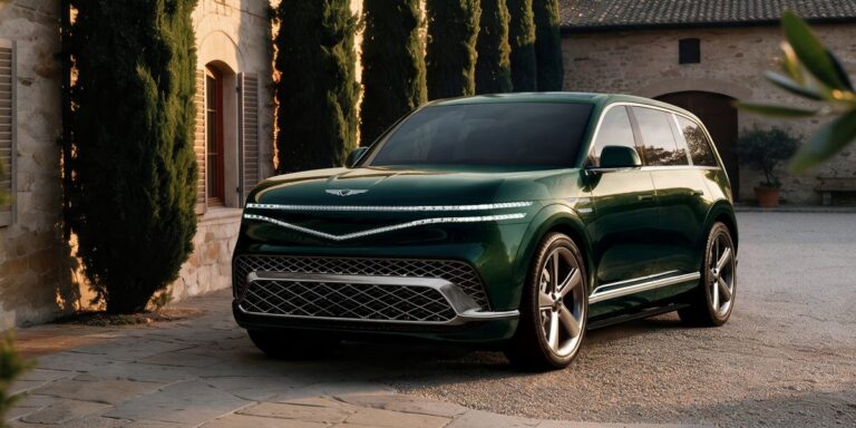 2028 Genesis GV90 Packs 657 HP, 316-Mile Range, and Coach Doors