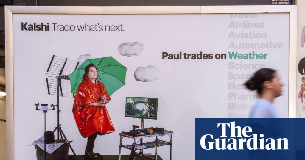 Temperature check: alarm as prediction markets lean into weather and climate bets | US news
