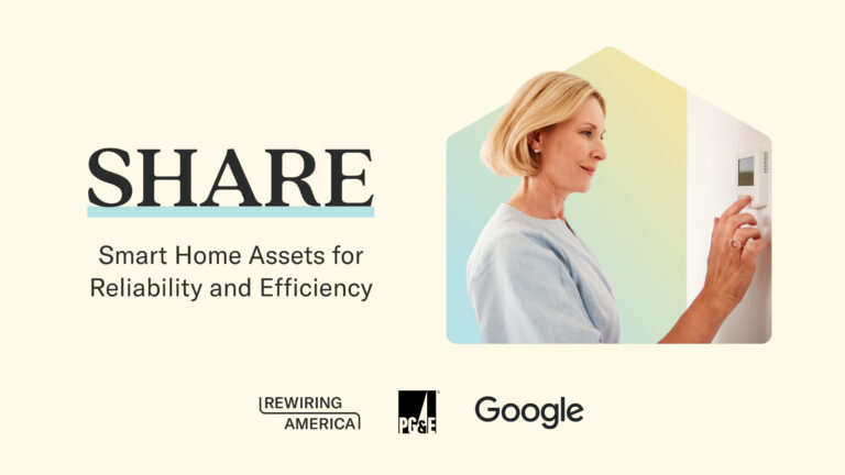 PG&E, Rewiring America, and Google Launch First-of-its-Kind Virtual Power Plant to Help Lower Costs for All Customers