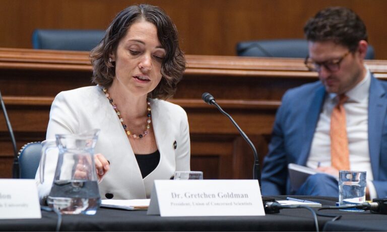Dr. Gretchen Goldman testifies before the US Senate Environment and Public Works committee Tuesday, September 29, 2026.