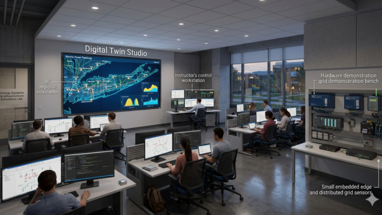 Stony Brook Building Digital Twin Studio to Advance Grid Research and Resilience