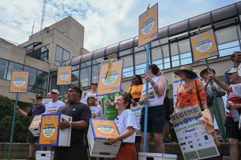 Examining arguments on both sides of Eugene’s proposed clean energy fee
