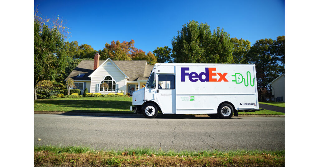 Harbinger Receives Order for 2,000 Electric Trucks from FedEx valued at over $300 Million