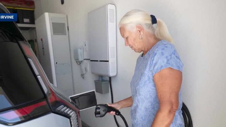  UC Irvine tests electric cars as backup power for homes